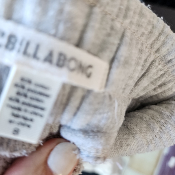 BILLABONG pants grey and floral Size 8 - Picture 8 of 8